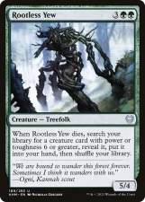 Rootless Yew card image