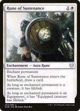 Rune of Sustenance card image