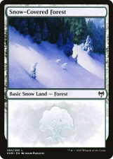 Snow-Covered Forest card image