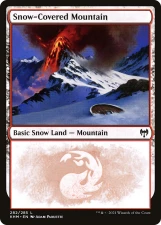 Snow-Covered Mountain card image