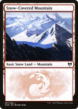 Snow-Covered Mountain card image