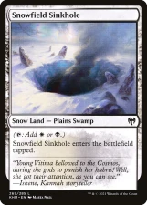Snowfield Sinkhole card image