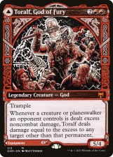 Toralf, God of Fury // Toralf’s Hammer card image