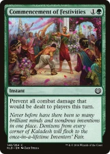 Commencement of Festivities card image