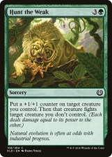 Hunt the Weak card image