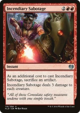 Incendiary Sabotage card image