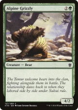 Alpine Grizzly card image