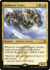 Avalanche Tusker card image