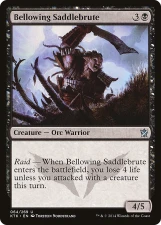 Bellowing Saddlebrute card image
