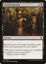 Dutiful Return card image