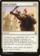 Rush of Battle card image
