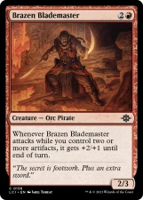 Brazen Blademaster card image