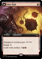Dire Flail // Dire Blunderbuss card image