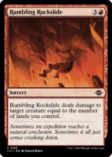 Rumbling Rockslide card image