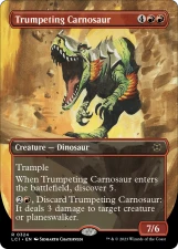 Trumpeting Carnosaur card image