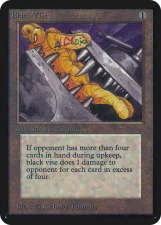 Black Vise card image