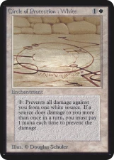 Circle of Protection: White card image