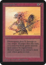 Disintegrate card image