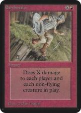 Earthquake card image
