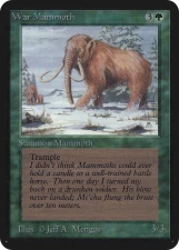 War Mammoth card image