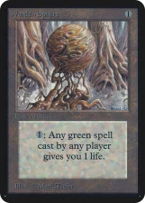 Wooden Sphere card image