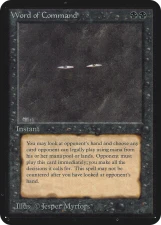 Word of Command card image