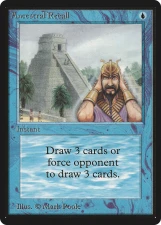 Ancestral Recall card image