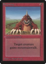 Burrowing card image