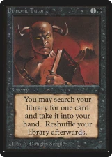 Demonic Tutor card image