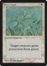 Green Ward card image