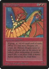 Shivan Dragon card image