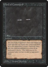 Word of Command card image