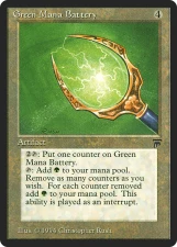 Green Mana Battery card image