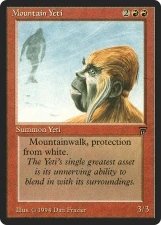 Mountain Yeti card image