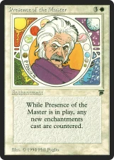 Presence of the Master card image