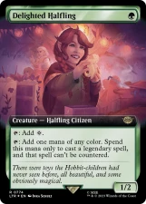 Delighted Halfling card image