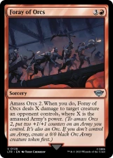 Foray of Orcs card image