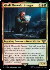 Gimli, Mournful Avenger card image