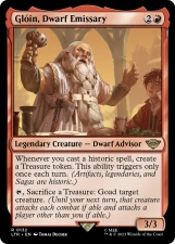 Glóin, Dwarf Emissary card image