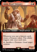Glóin, Dwarf Emissary card image