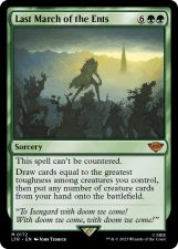 Last March of the Ents card image