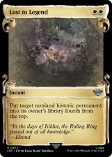 Lost to Legend card image
