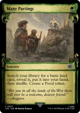Many Partings card image