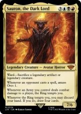 Sauron, the Dark Lord card image