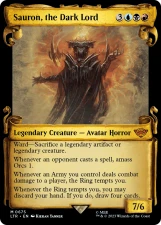 Sauron, the Dark Lord card image