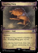 Snarling Warg card image