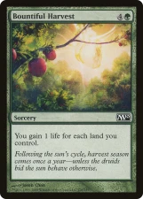 Bountiful Harvest card image
