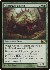 Obstinate Baloth card image
