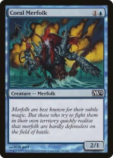 Coral Merfolk card image