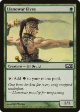 Llanowar Elves card image
